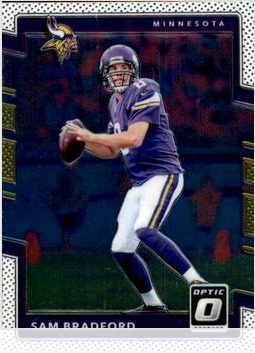 Sam Bradford 2017 Panini Donruss Optic card