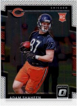 Adam Shaheen 2017 Panini Donruss Optic card