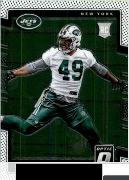 Jordan Leggett 2017 Panini Donruss Optic card