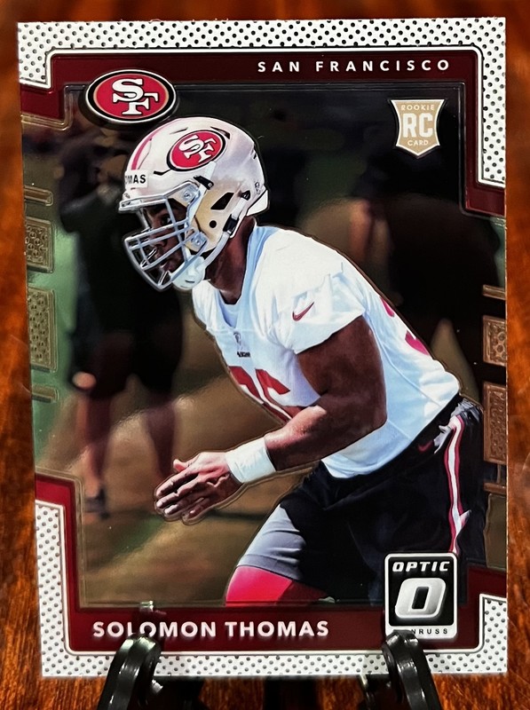 Solomon Thomas 2017 Panini Donruss Optic card
