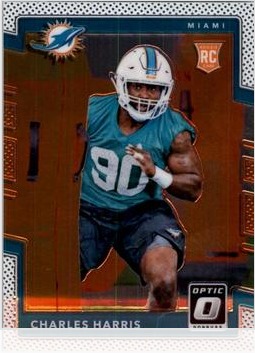 Charles Harris 2017 Panini Donruss Optic card