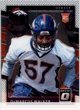 DeMarcus Walker 2017 Panini Donruss Optic card