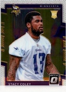 Stacy Coley 2017 Panini Donruss Optic card