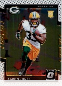Aaron Jones 2017 Panini Donruss Optic card