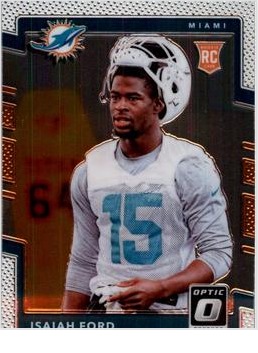 Isaiah Ford 2017 Panini Donruss Optic card