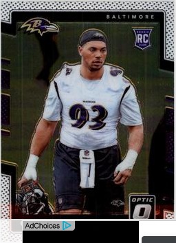 Chris Wormley 2017 Panini Donruss Optic card