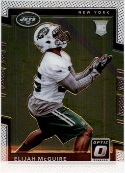 Elijah McGuire 2017 Panini Donruss Optic card