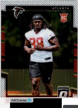 Takkarist McKinley 2017 Panini Donruss Optic card