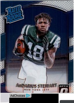 ArDarius Stewart 2017 Panini Donruss Optic card