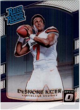 DeShone Kizer 2017 Panini Donruss Optic card