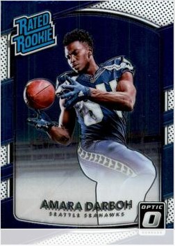 Amara Darboh 2017 Panini Donruss Optic card