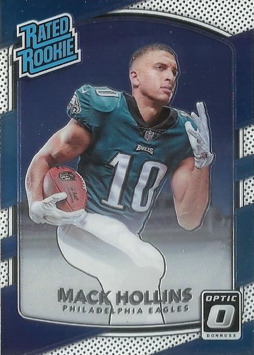 Mack Hollins 2017 Panini Donruss Optic card