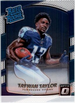 Taywan Taylor 2017 Panini Donruss Optic card