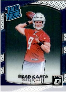 Brad Kaaya 2017 Panini Donruss Optic card