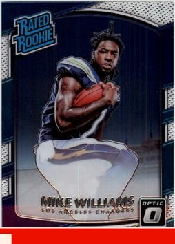 Mike Williams 2017 Panini Donruss Optic card