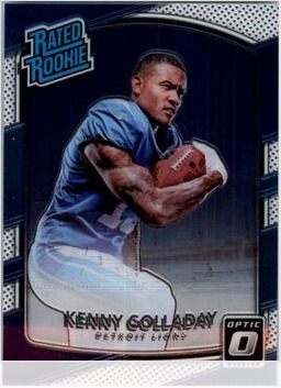 Kenny Golladay 2017 Panini Donruss Optic card