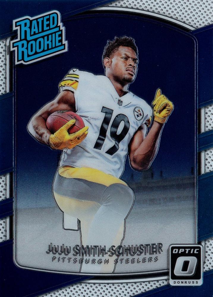 JuJu Smith-Schuster 2017 Panini Donruss Optic card