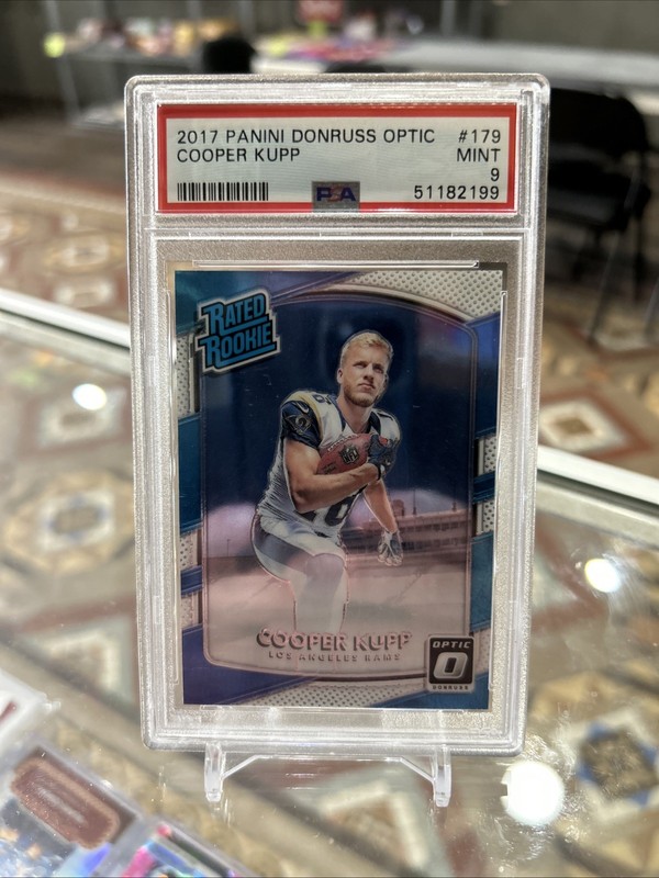 Cooper Kupp 2017 Panini Donruss Optic card