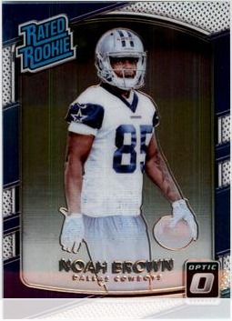 Noah Brown 2017 Panini Donruss Optic card