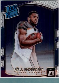 O.J. Howard 2017 Panini Donruss Optic card