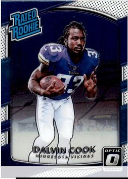 Dalvin Cook 2017 Panini Donruss Optic card