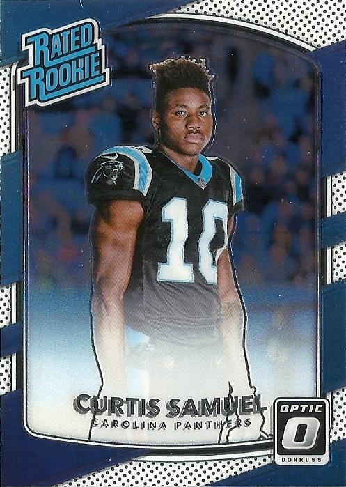 Curtis Samuel 2017 Panini Donruss Optic card