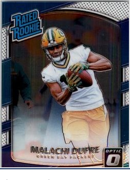 Malachi Dupre 2017 Panini Donruss Optic card
