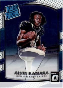 Alvin Kamara 2017 Panini Donruss Optic card