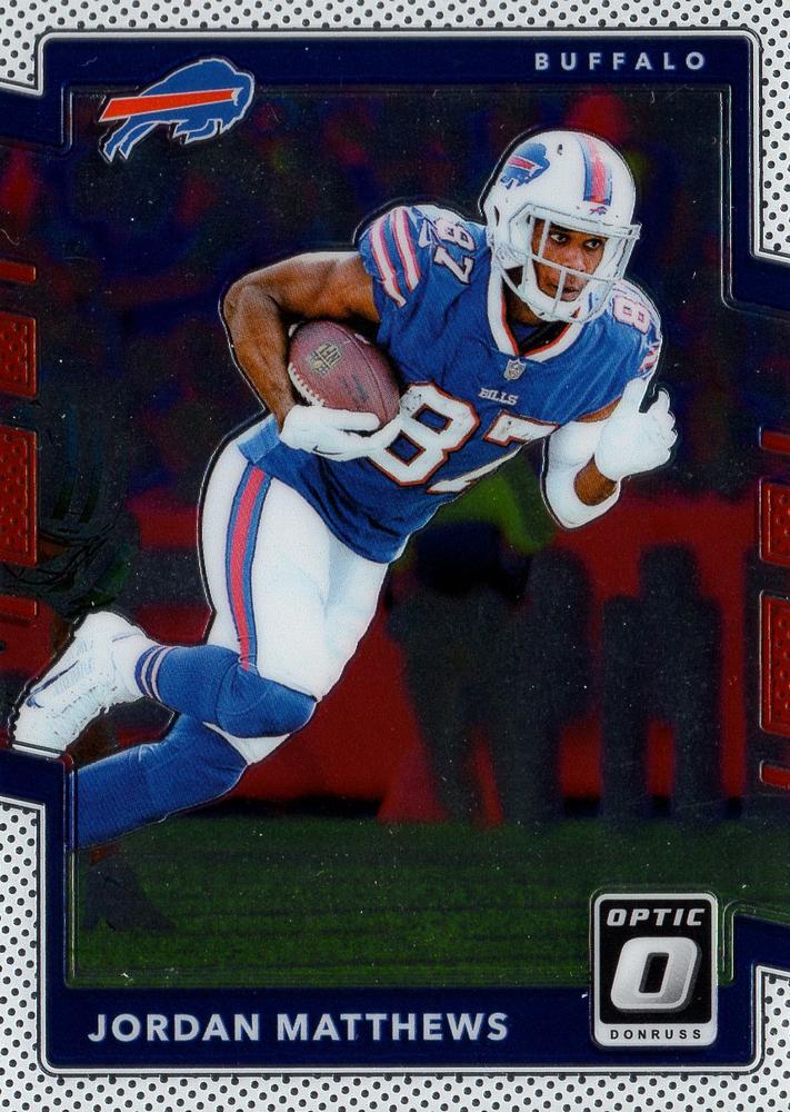 Jordan Matthews 2017 Panini Donruss Optic card