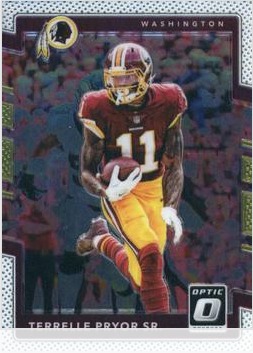 Terrelle Pryor Sr. 2017 Panini Donruss Optic card