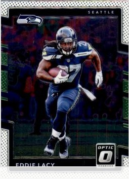 Eddie Lacy 2017 Panini Donruss Optic card