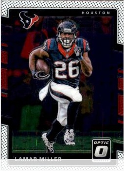 Lamar Miller 2017 Panini Donruss Optic card