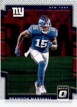 Brandon Marshall 2017 Panini Donruss Optic card