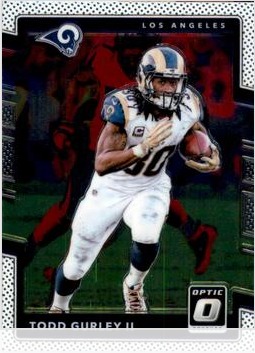 Todd Gurley II 2017 Panini Donruss Optic card