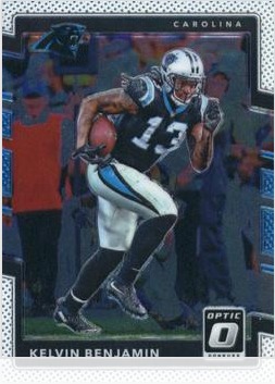 Kelvin Benjamin 2017 Panini Donruss Optic card