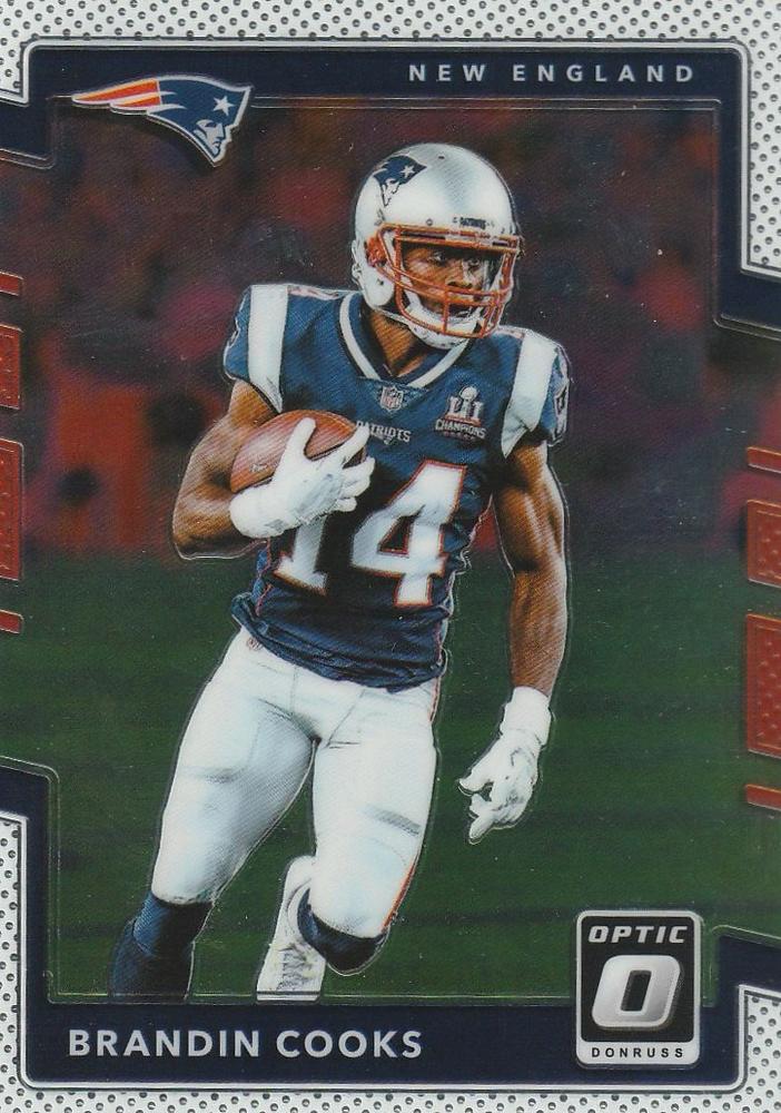 Brandin Cooks 2017 Panini Donruss Optic card