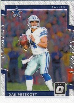 Dak Prescott 2017 Panini Donruss Optic card