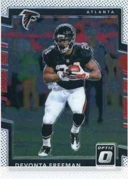 Devonta Freeman 2017 Panini Donruss Optic card