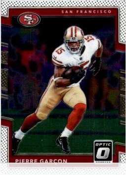 Pierre Garcon 2017 Panini Donruss Optic card