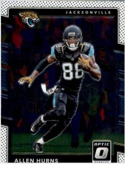Allen Hurns 2017 Panini Donruss Optic card