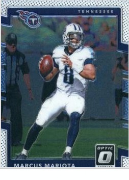 Marcus Mariota 2017 Panini Donruss Optic card