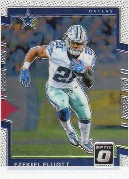 Ezekiel Elliott 2017 Panini Donruss Optic card