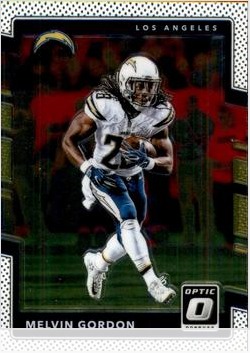 Melvin Gordon 2017 Panini Donruss Optic card