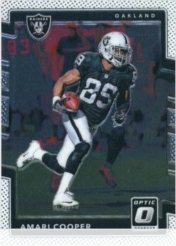 Amari Cooper 2017 Panini Donruss Optic card