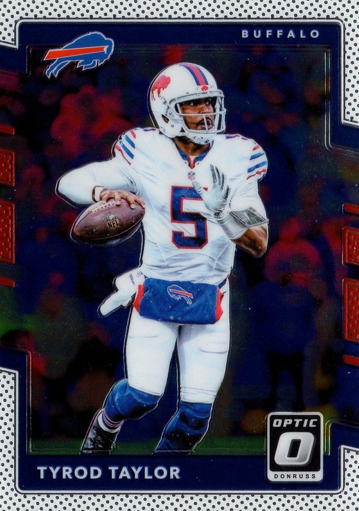 Tyrod Taylor 2017 Panini Donruss Optic card