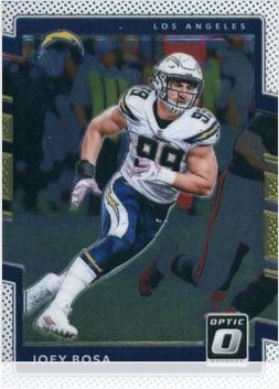 Joey Bosa 2017 Panini Donruss Optic card