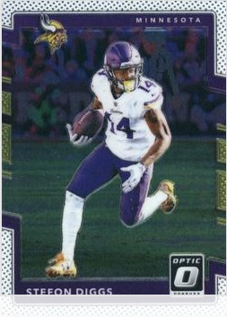 Stefon Diggs 2017 Panini Donruss Optic card