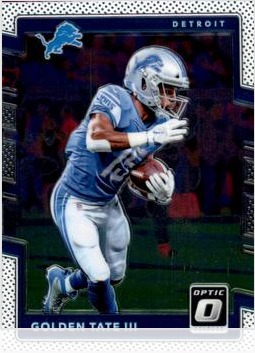 Golden Tate III 2017 Panini Donruss Optic card