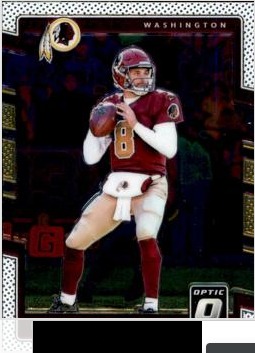 Kirk Cousins 2017 Panini Donruss Optic card