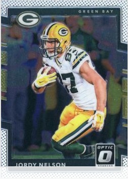 Jordy Nelson 2017 Panini Donruss Optic card